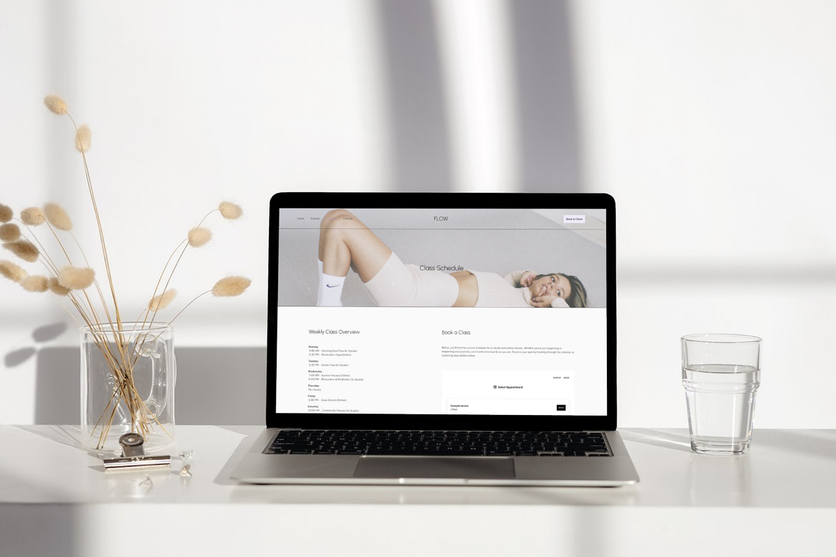 Squarespace 7.1 Yoga Studio Website, a Templates & Theme by Studio Aleksieva (Photo 9 of 9)