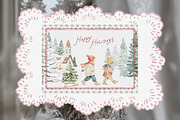 Childhood Noël Christmas Clipart, a Decorative Illustration by Muse Artist (Thumbnail 22 of 27)