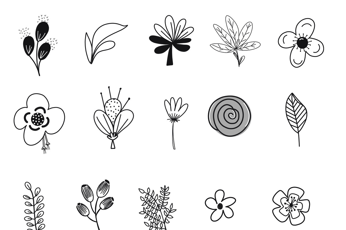 Rad & Retro Floral Stamps preview 8