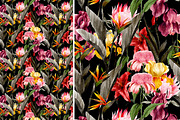 6 JPG+PSD /Flower Pattern, a Pattern Graphic by Theraphosath (Thumbnail 2 of 7)