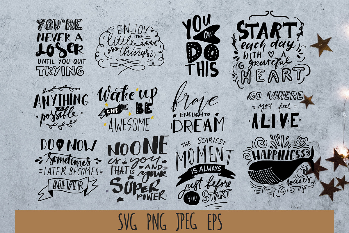 Motivational posters, an Illustration by Veronika M (Photo 1 of 4)