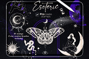 PROCREATE Esoteric Stamps & Brushes, a Brush Add-On by PixelJungle (Thumbnail 1 of 6)