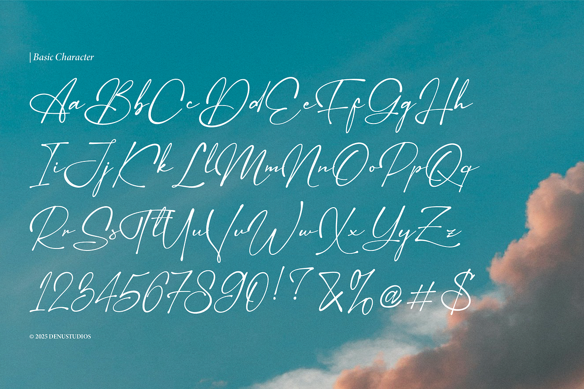 Sagara Amirenja | Classic Signature, a Script Font by Denustudios (Photo 10 of 12)