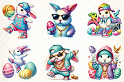 Easter hip hop Bunny Sublimation, an Illustration by DreamCafeArt (Thumbnail 3 of 5)