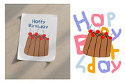 It's your Birthday bundle, a Food Illustration by Luamor (Thumbnail 3 of 13)