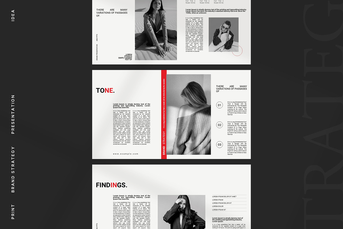 Brand Strategy Presentation Template, a Presentation Template by PrintIdea (Photo 4 of 8)
