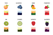 Fruit Stand: Vector Illustrations, a Graphic by Dandylyon Designs (Thumbnail 2 of 9)
