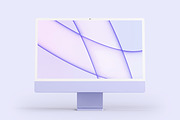 Realistic iMac 24-inch (2022) Mockup, a Books & Magazine Mockup by Smotrow Related (Thumbnail 5 of 8)