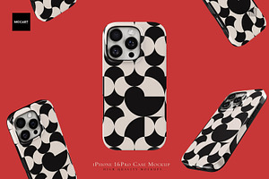 iPhone 16Pro Tough Case Mockup v.15