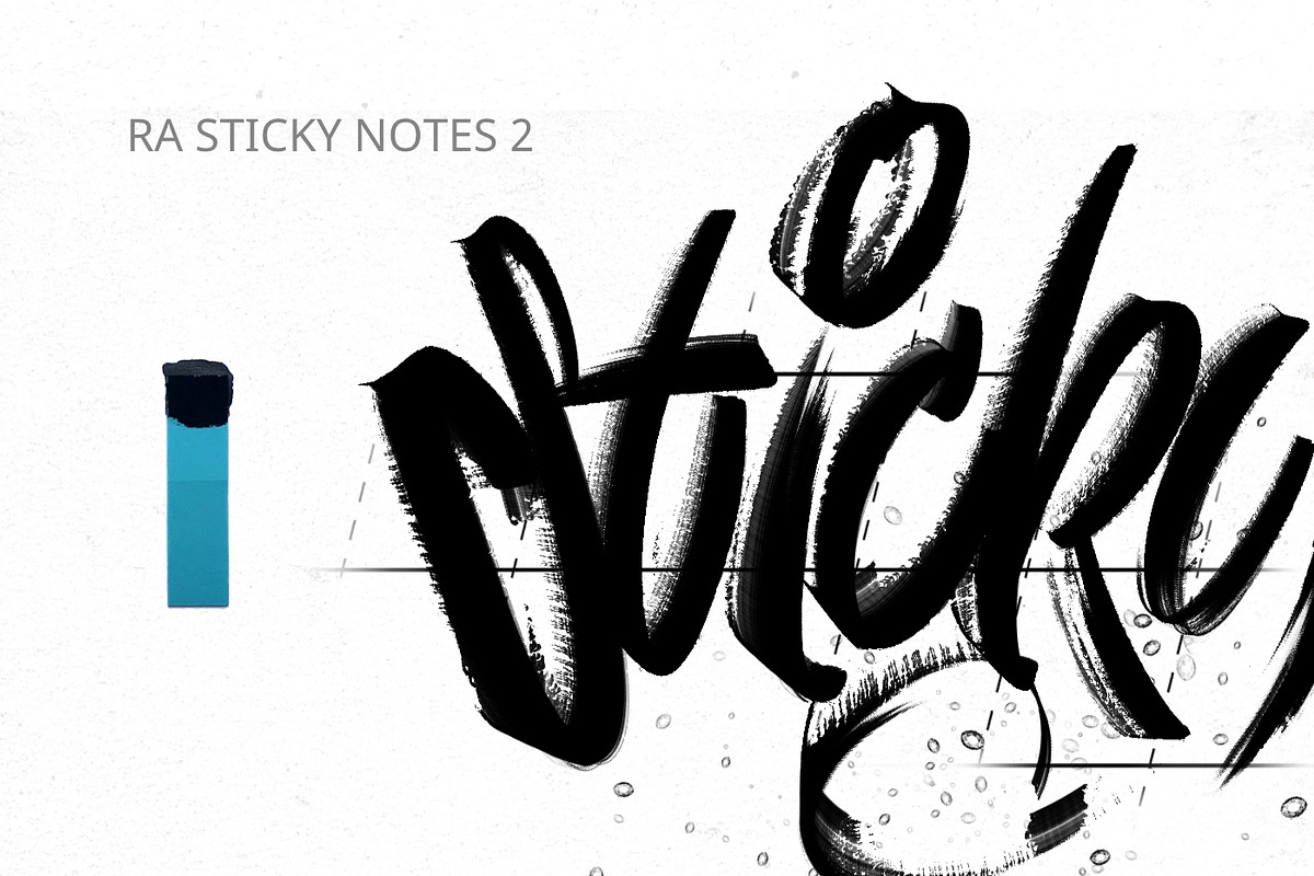 Without Lettering Brushes. Procreate, a Brush Add-On by Diacritics (Photo 10 of 15)