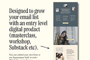 Nourish + Flow Nutritionist Website, a Squarespace Template by Solana Creative Co. (Thumbnail 13 of 13)