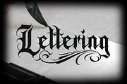 Gangsta Typeface | Tattoo Fonts, a Blackletter Font by Muntab_Art (Thumbnail 6 of 7)
