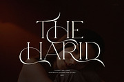 The Harid Elegant Serif Font, a Serif Font by Elegant Font (Thumbnail 1 of 8)