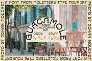 MC Guacamole, a Font by McLetters (Thumbnail 2 of 4)