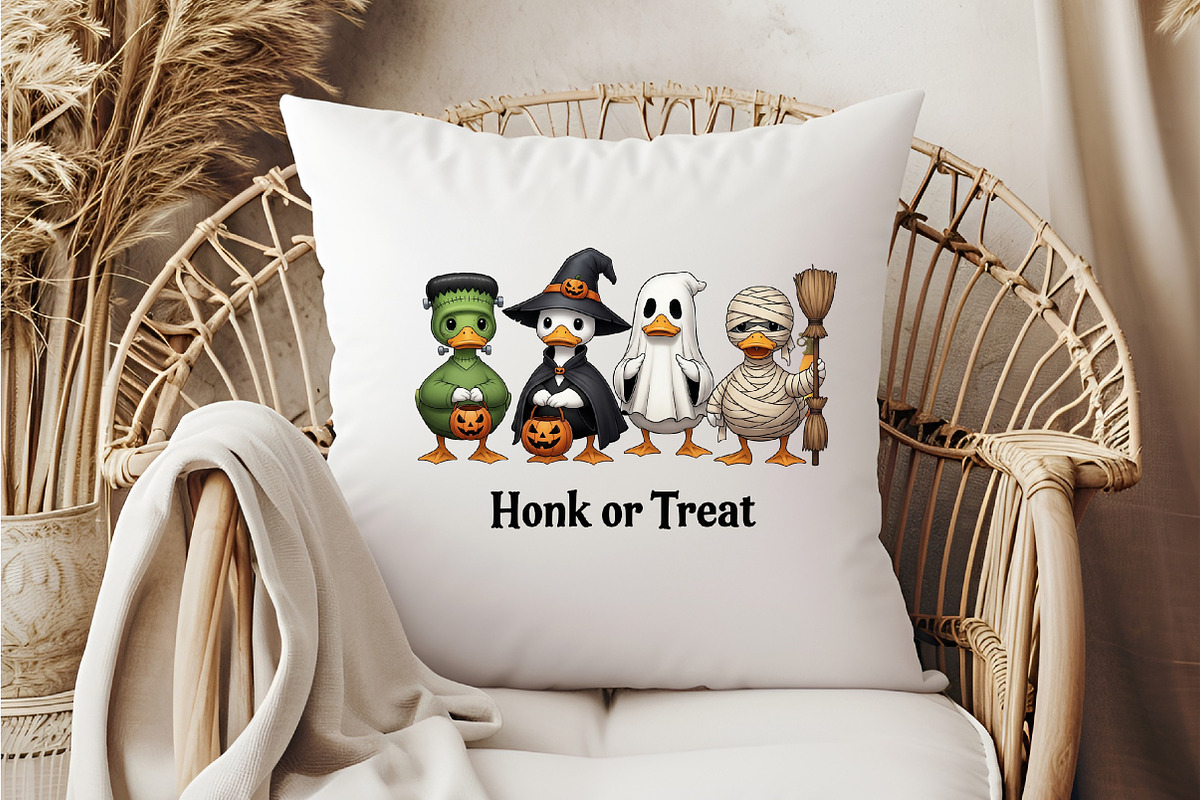 Halloween Goose Hong Trick or Treat, an Illustration by DreamCafeArt (Photo 6 of 7)