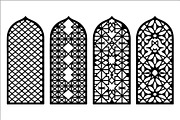 Laser Cut Ornamental Floral Border, a Decorative Illustration by himelgfx (Thumbnail 14 of 19)