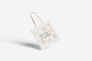 Canvas Tote Bag Mockup, a Product Mockup by MrLetters (Thumbnail 4 of 5)