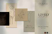 BUNDLE Line Art and illustrations, a Decorative Illustration by Eviory (Thumbnail 27 of 28)