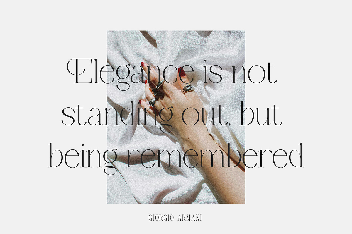 Brumer | Modern Elegant Serif, a Serif Font by Typoraith Co (Photo 4 of 10)