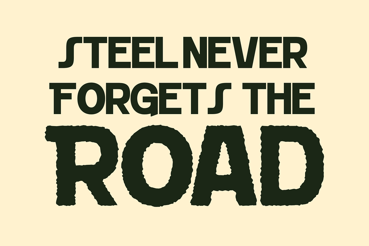 Rotura Vintage - Retro Logo Font, a Sans Serif Font by Nirmana Visual (Photo 2 of 15)