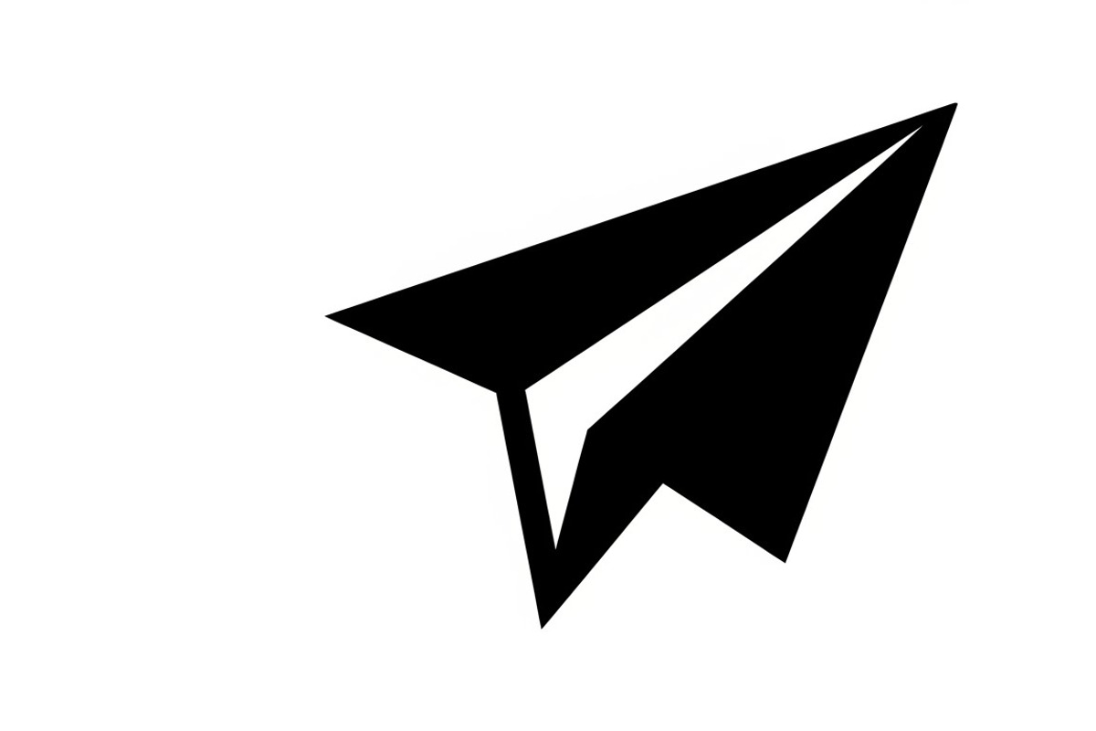 Simple black airplane icon symbol, an Illustration by Amazin_art (Photo 3 of 21)