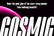 CS Monstra – Condensed Font, a Sans Serif Font by Craft Supply Co. (Thumbnail 4 of 8)