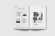 A5 Minimal Magazine Template III, a Magazine Template by Uloel Design (Thumbnail 2 of 12)