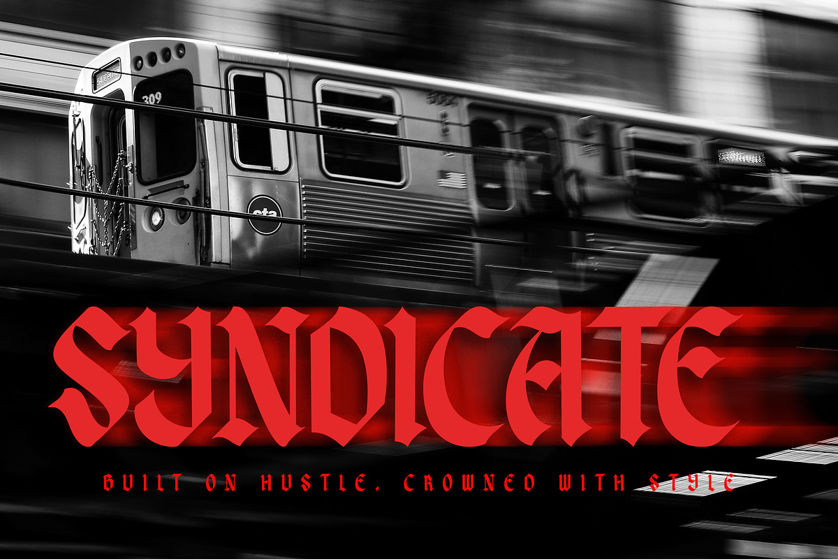 Sofers Vintage Blackletter Font, a Blackletter Font by dansdesign (Photo 7 of 11)