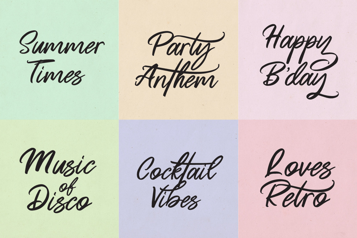 Butter Swany - Handwritten Font, a Script Font by FHFont (Photo 2 of 9)