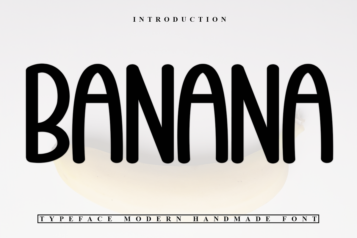 Banana, a Serif Font by InermediaSTUDIO (Photo 1 of 7)