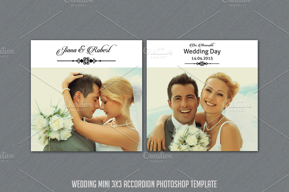 Wedding Mini Accordion Album-v236, a Flyer Template by Template Shop (Photo 3 of 3)
