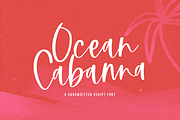 Ocean Cabanna | Script Font, a Script Font by KA Designs (Thumbnail 1 of 10)