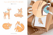 WOODLAND STORIES. Hand-drawn art, an Animal Illustration by annartdreams (Thumbnail 10 of 11)