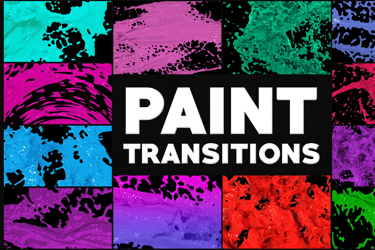 Dynamic Paint Transitions | FCPX, a Templates & Theme by FlashFXbox (Photo 1 of 2)