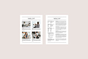 Sophia Media Kit + Resume, a Resume Template by studiolmh (Thumbnail 2 of 4)