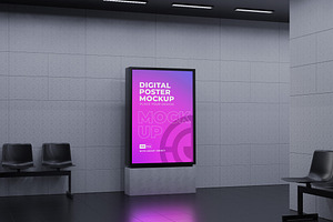 Digital Poster Mockup