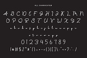 Fannisha | Monoline Font, a Handwritten Font by MustofaCreative (Thumbnail 5 of 6)