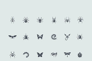 23 Insects Icons