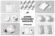 Coffee Stationery Mockups, a Cups & Container Mockup by MockupForest (Thumbnail 1 of 7)