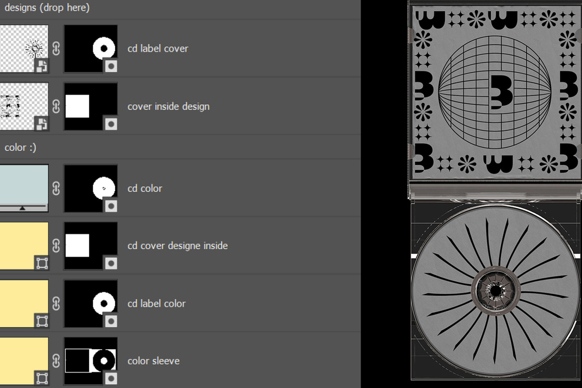Music Package Mockups Bundle 40 PSDs, a Packaging Mockup by Jacober Design (Photo 17 of 60)