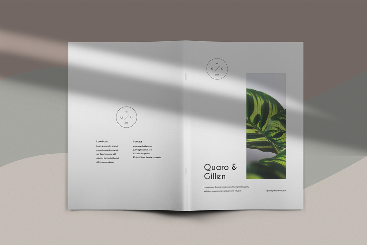 Quaro & Gillen - Botanical Brochure, a Magazine Template by KAZ by IanMikraz Studio (Photo 8 of 11)