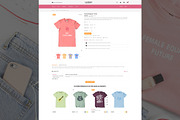 Leosy - PrestaShop T-shirts Store, a Bootstrap Template by Pichforest Studio (Thumbnail 4 of 10)
