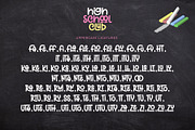 High School Club - Cute Font, a Handwritten Font by Airotype (Thumbnail 9 of 12)