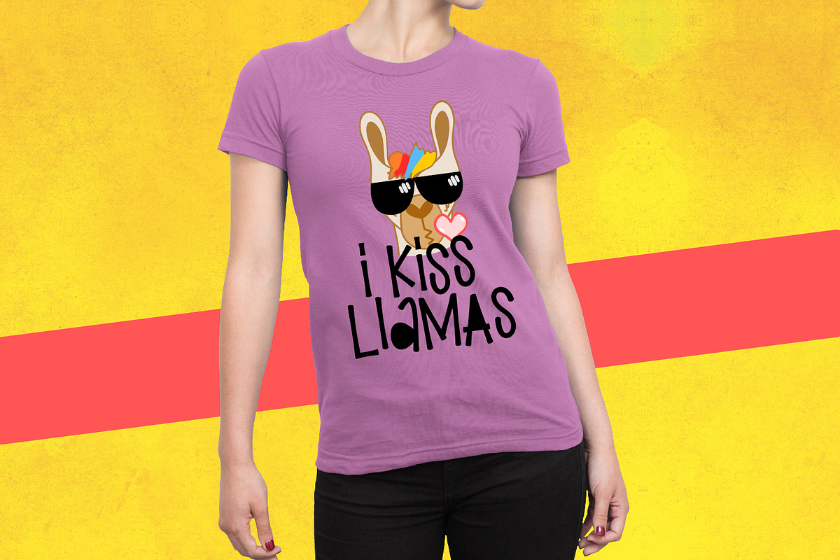 Girl Llama - Font Duo With Extras preview 5