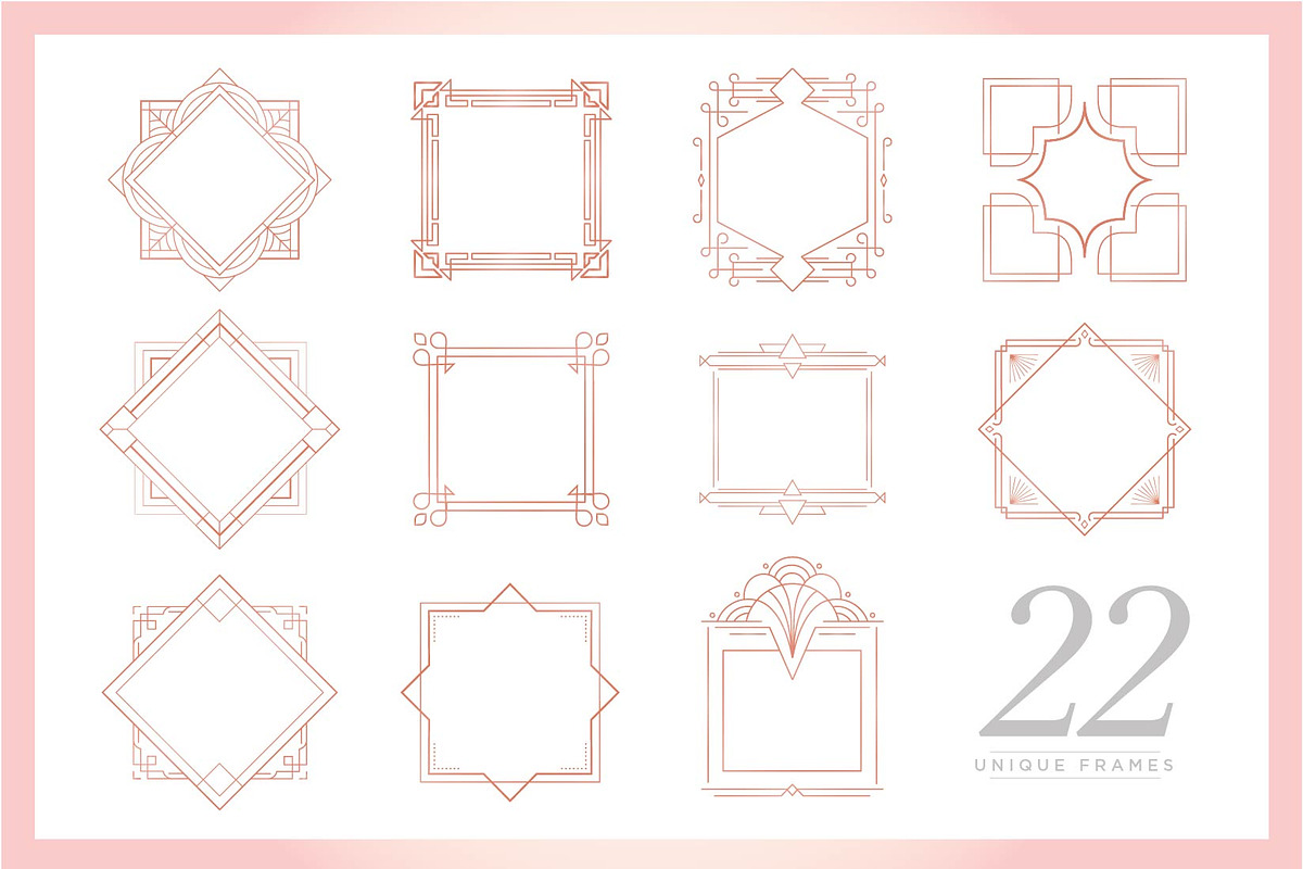 Timeless & Geometric Frames, an Object Graphic by StoryBird Design (Photo 5 of 7)