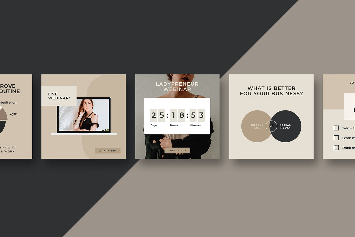 Coach Social Media Kit, a Social Media Template by Design District (Photo 4 of 21)