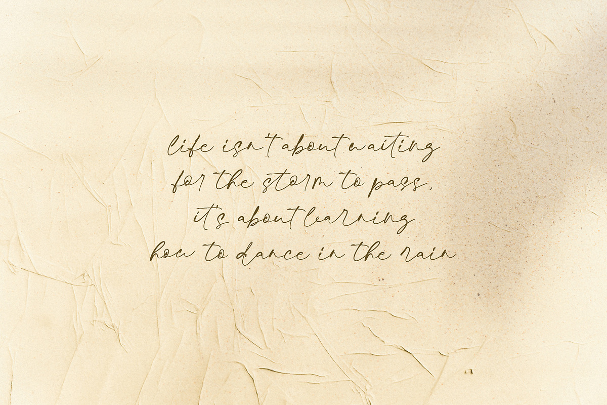 One Thousand Handwriting, a Script Font by etigletters (Photo 8 of 15)