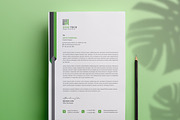 Letterhead Word, a Stationery Template by ResumeDevisers (Thumbnail 1 of 7)
