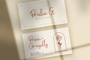 Christybella - Stylish Signature Fon, a Handwritten Font by Mozatype (Thumbnail 5 of 11)