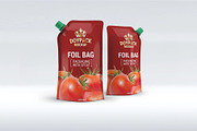 Doypack Foil Bag Mock-Up, a Packaging Mockup by DesignRushMarket (Thumbnail 6 of 8)